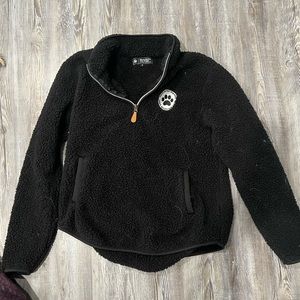 PAWZ saves dogs Sherpa sweater and PINK figure dog